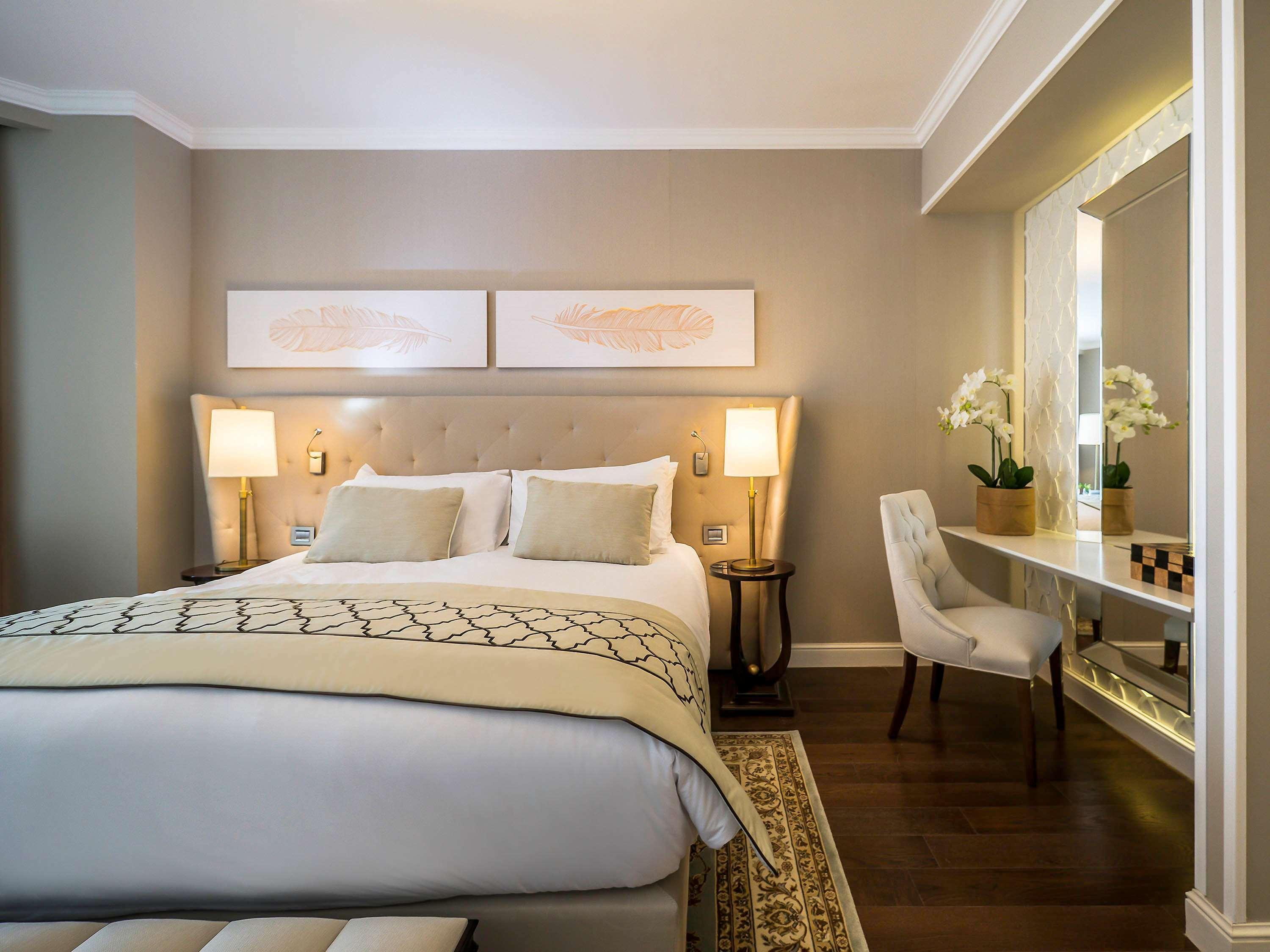 David Tower Hotel Netanya By Prima Hotels - 16 Years Plus Exterior foto A bedroom at the Mandarin Oriental, London