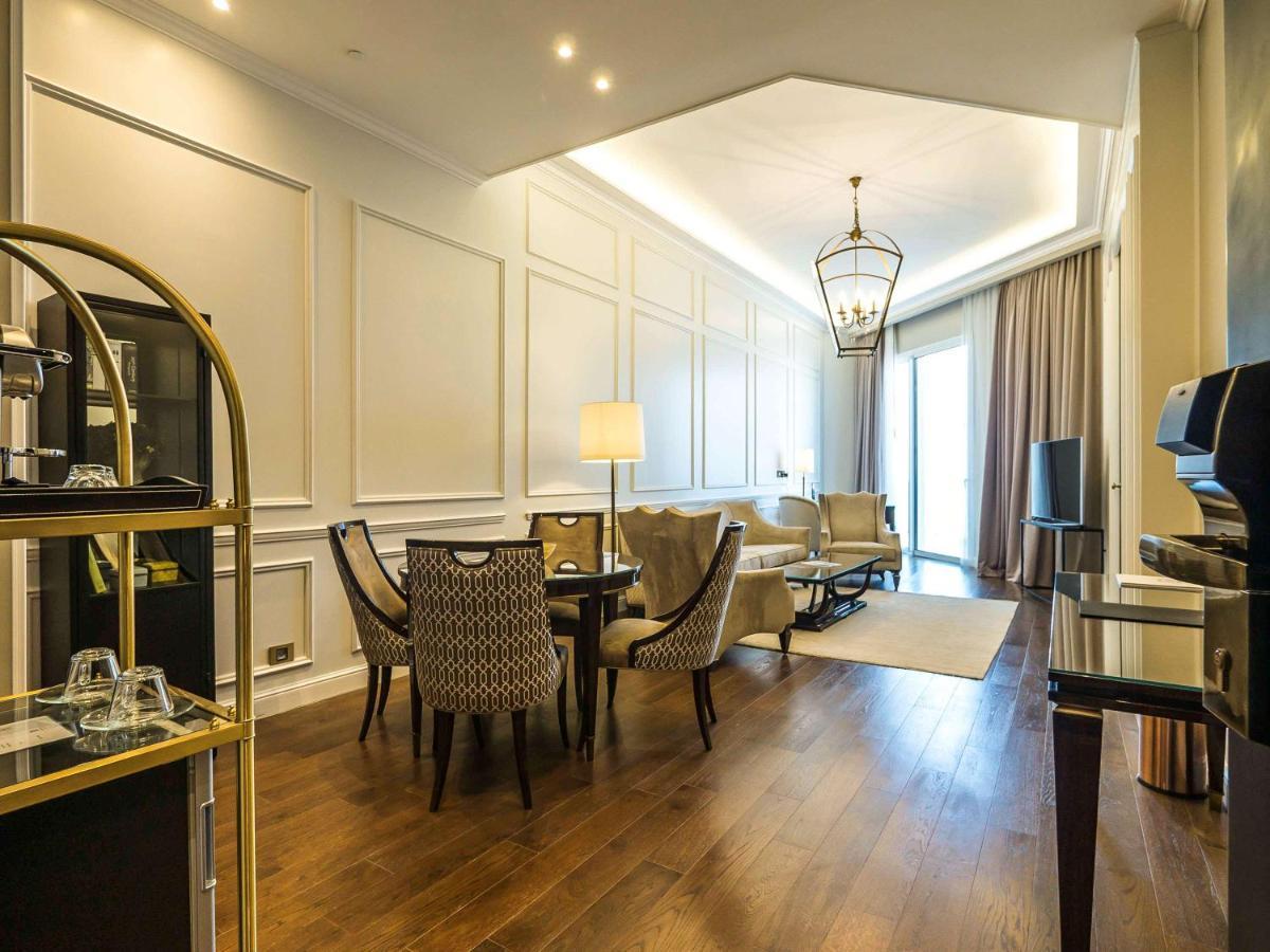 David Tower Hotel Netanya By Prima Hotels - 16 Years Plus Exterior foto A living room in a suite at the hotel